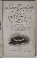 1818 The Sporting Magazine: Monthly Calendar Antique British Sport History Book-3