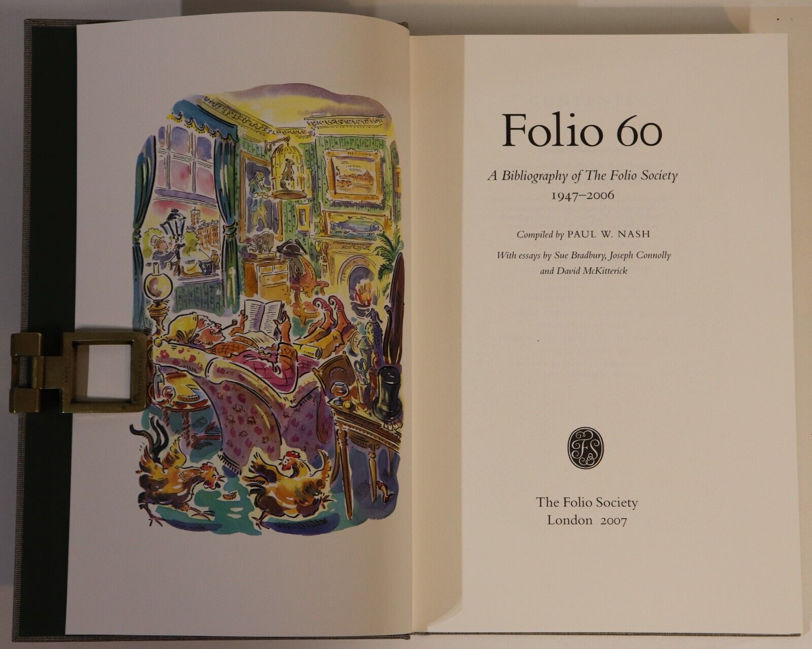 2007 Folio 60: A Bibliography Of The Folio Society History Book With Sleeve