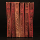 6 Volume Antique Book Collection c1920's Last Days Of Pompeii Lytton Eliot etc-2