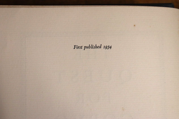 1934 The Quest For Corvo: An Experiment In Biography 1st Edition History Book