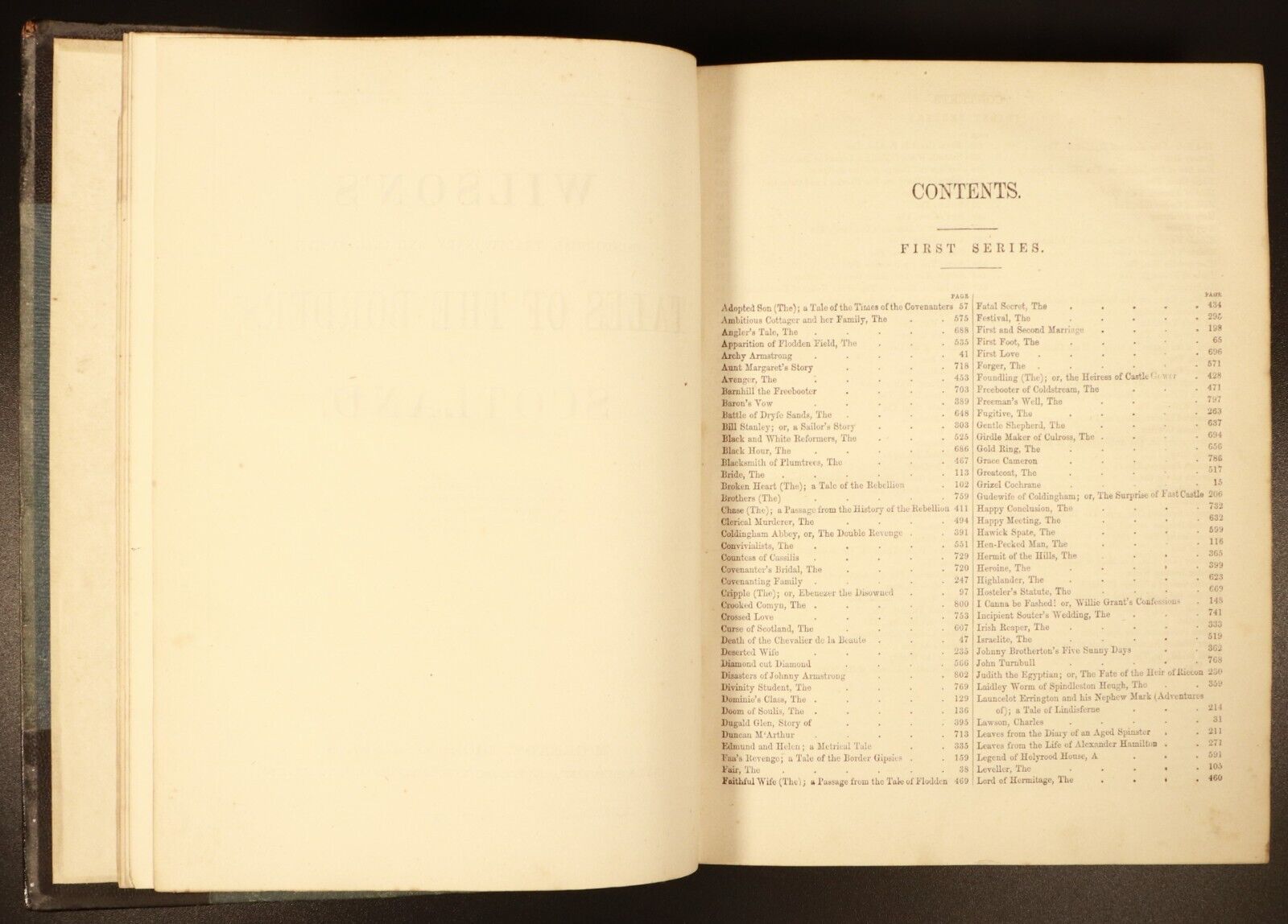 c1885 2vol Wilson's Tales Of The Borders Antiquarian Scottish History Books