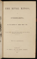 1857 The Rival Kings Or Overbearing 1st Edition Antiquarian British Fiction Book-4