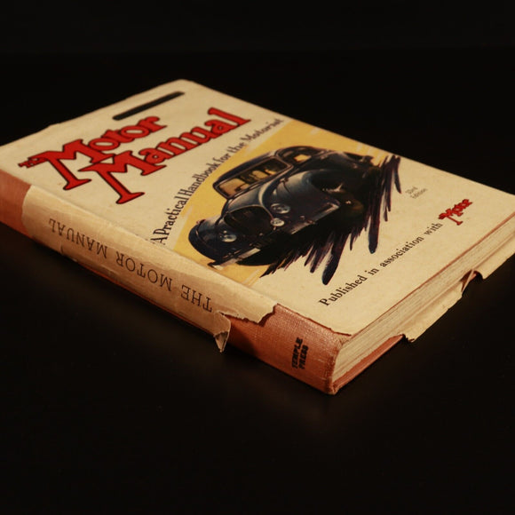 1948 The Motor Manual 33rd Edition Antique Automotive Book Temple Press