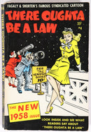1958 There Oughta Be A Law Vintage American Cartoon Comedy Paperback Book-1