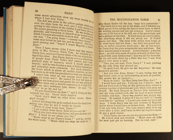 c1923 Daisy by Elizabeth Wetherell American Religious Childrens Book Dustjacket