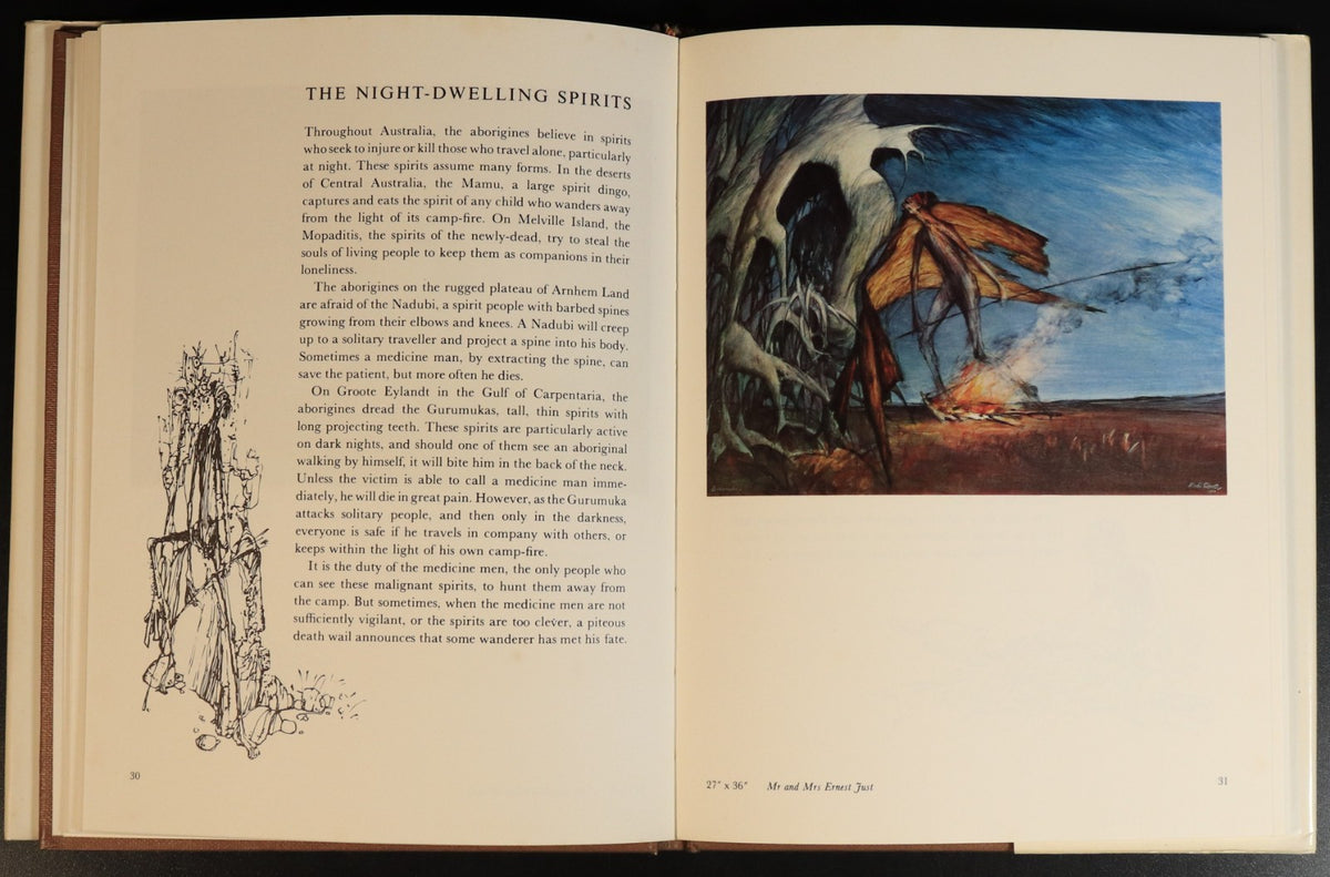 1971 Dreamtime & Dawn Of Time Australian Aboriginal Myths & Art Books ...