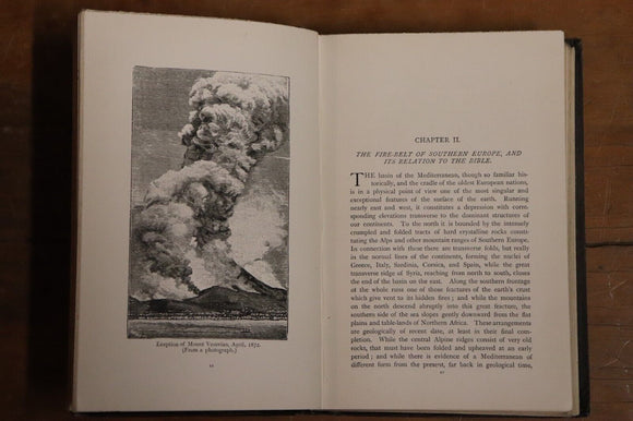 1895 Modern Science In Bible Lands by John Dawson Antique History Book Palestine