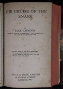 c1917 The Road, Fish Patrol & The Snark by Jack London Antique Fiction Book-8
