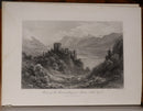 c1880 Picturesque Europe - Division 17 Rare Antiquarian Engravings Plates Book-5