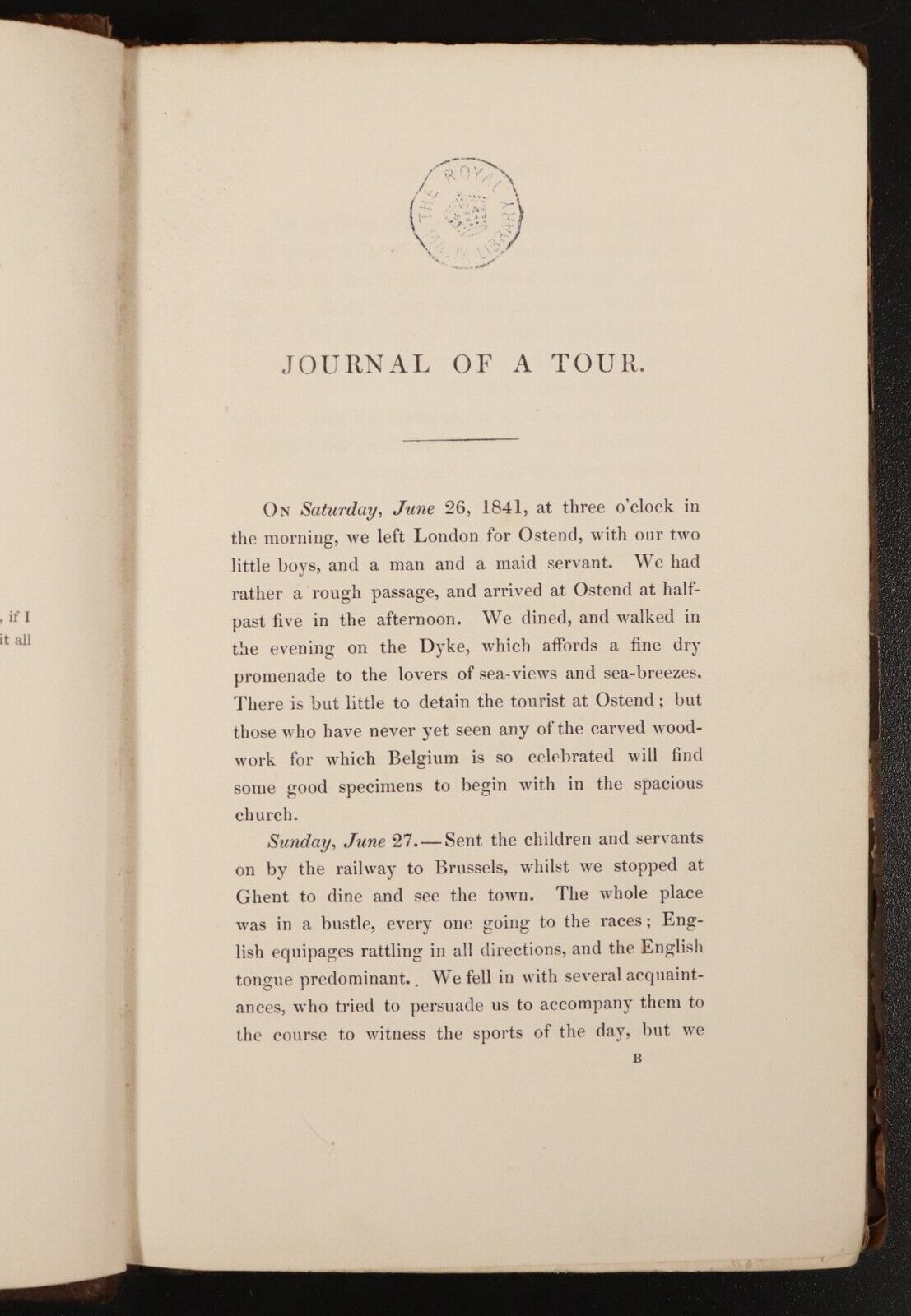 1842 Journal Of A Steam Voyage Danube To Constantinople Antique Travel Book