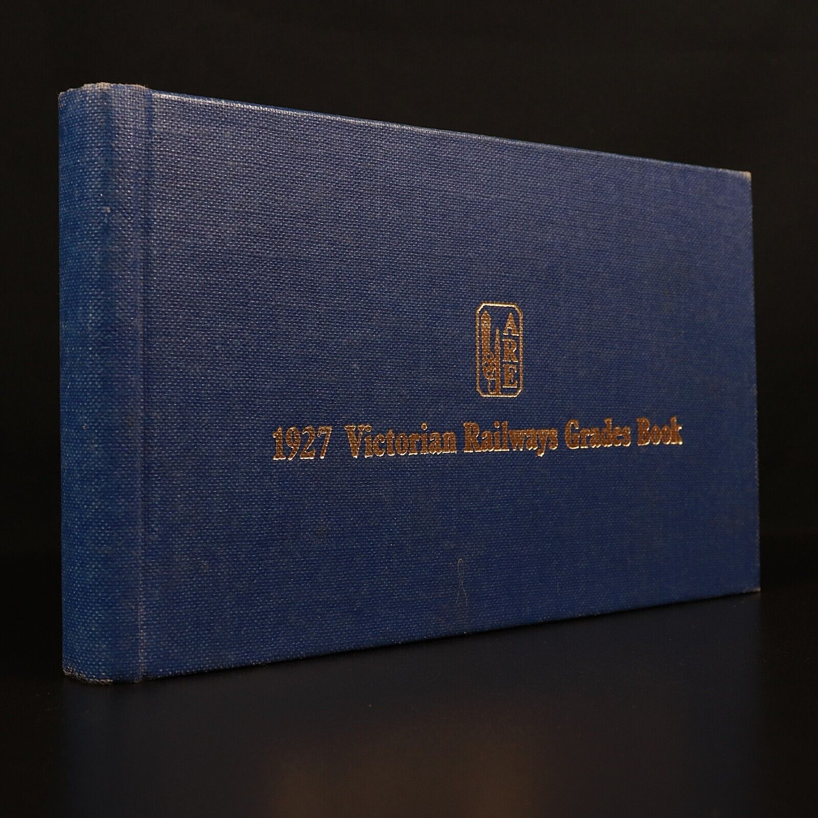 1975 Victorian Railways Grades Book For 1927 Australian Rail History Book