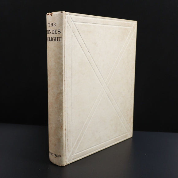 1928 The Mindes Delight by Hedley Hope-Nicholson Antique British Literature Book