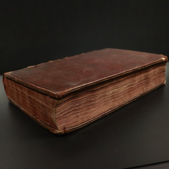 1632 The Anatomy Of Melancholy by Democritus Junior 4th Edition Antiquarian Book