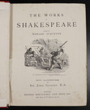 c1915 Sir John Gilbert's Shakespeare by Howard Staunton Antique Literature Book-3