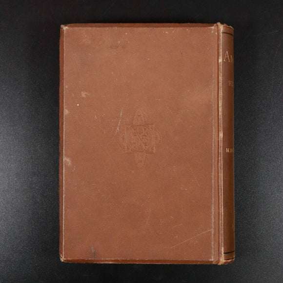 1887 America: A History by Robert MacKenzie Antiquarian American History Book