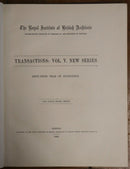 c1889 Royal Institute of British Architects Transactions Antique Reference Books-2