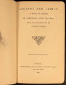 1892 Legends & Lyrics by Adelaide Anne Procter Antique British Poetry Book-7