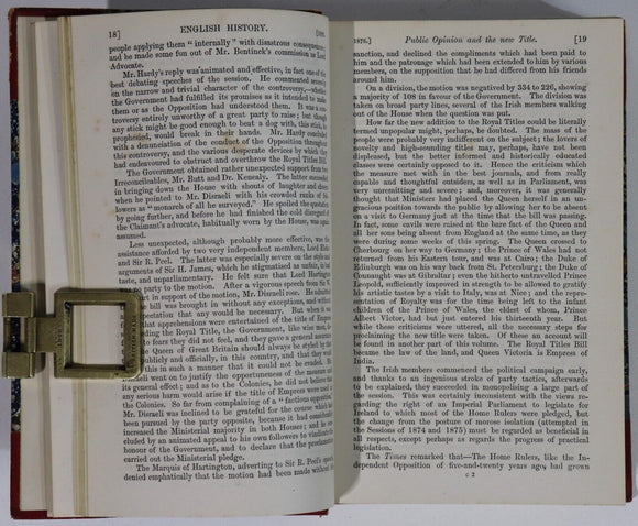 c1876 8vol The Annual Register For Years 1876 to 1894 Antique History Books
