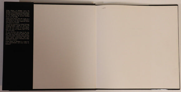 1988 Living History Of Brisbane by Janet Hogan Australian History Book