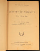 A Century Of Anecdote by John Timbs c1870 Antique Book PLUS Perrottet Bookplate-6