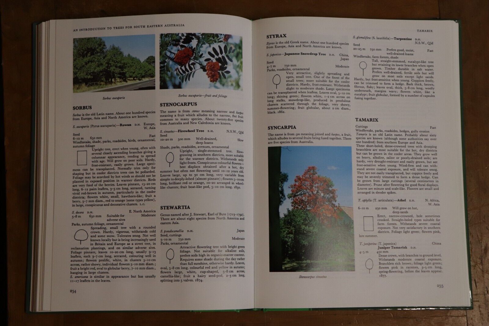 1992 An Introduction to Trees for South-Eastern Australia Gardening Book