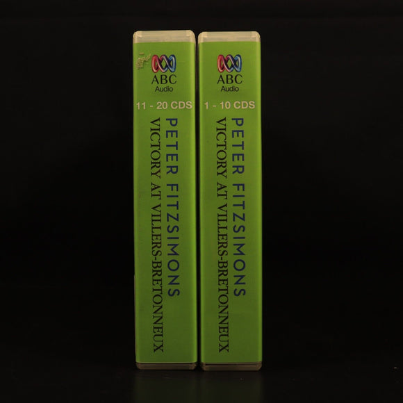 Victory At Villers-Bretonneux Fitzsimons Military History Book Audio CD Bolinda