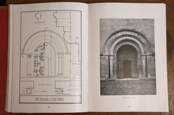 1925 Portals, Doorways & Windows Of France 1st Edition Architecture Book