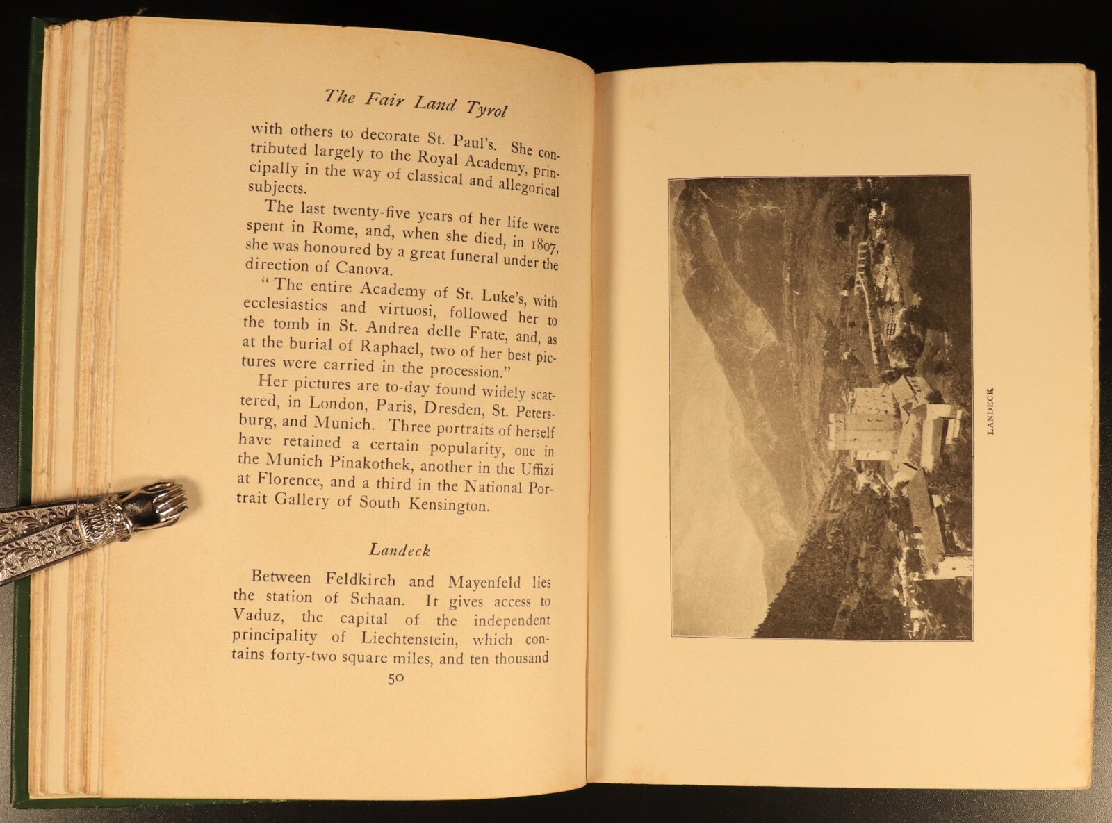 1914 The Spell Of Tyrol by WD McCrackan Antique Illustrated Travel Book Austria
