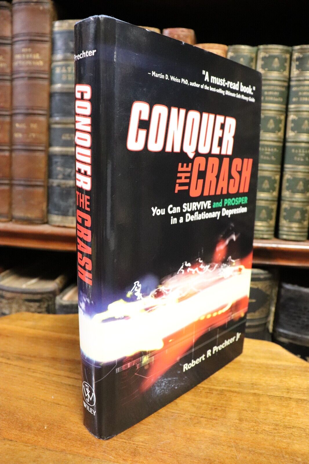 2008 Conquer The Crash by Robert Prechter Economics & Stock Market Book