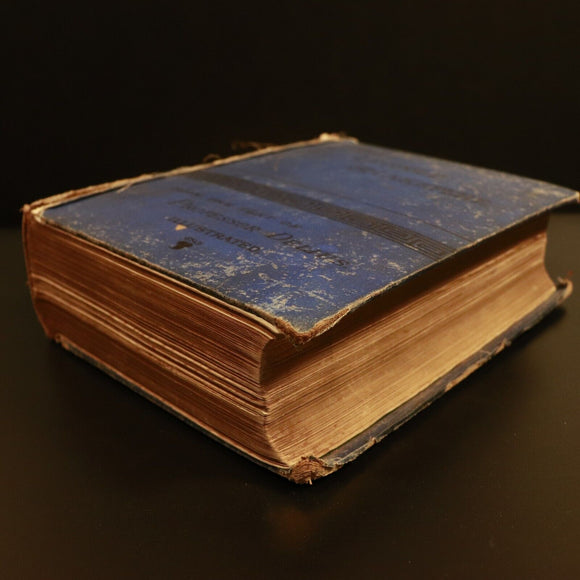 c1885 The Leopold Shakspere Illustrated: Cassell Antiquarian Literature Book