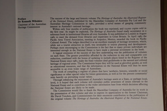 1983 The Heritage of Tasmania Australian Colonial Architecture Reference Book