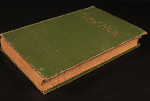 c1900 Ben Hur Tale Of The Christ by Lew Wallace Antique Christian Fiction Book