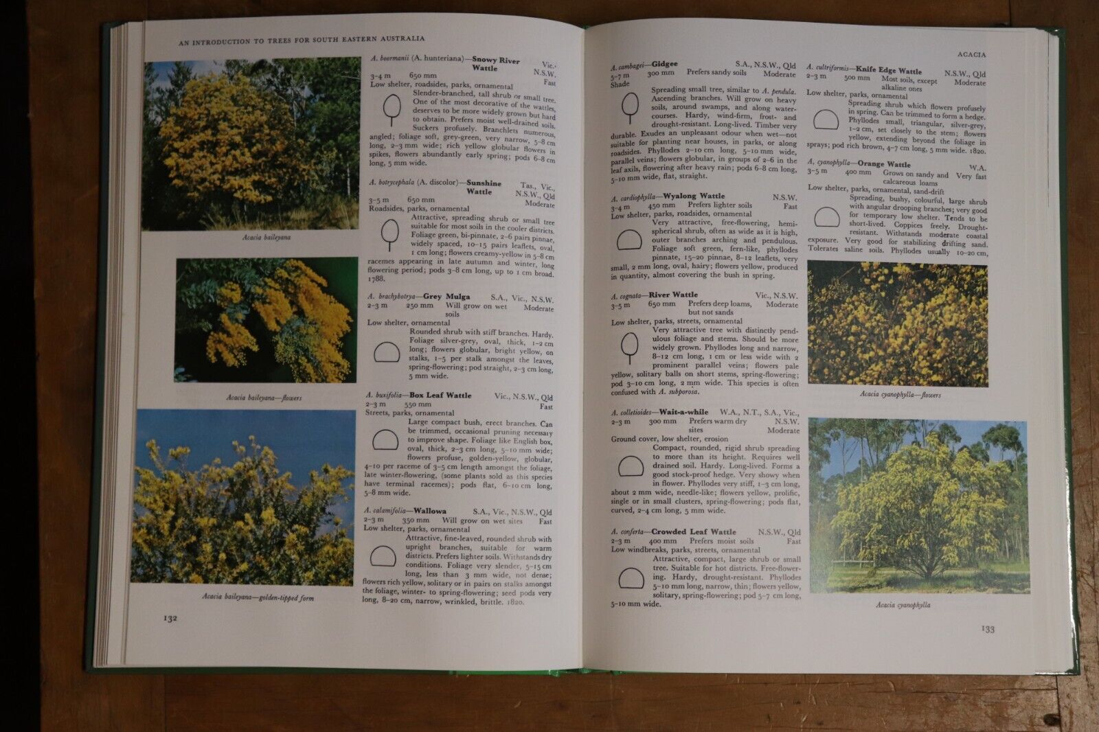 1992 An Introduction to Trees for South-Eastern Australia Gardening Book