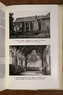 1949 The English Abbey In The Middle Ages F. Crossley British Architecture Book-8