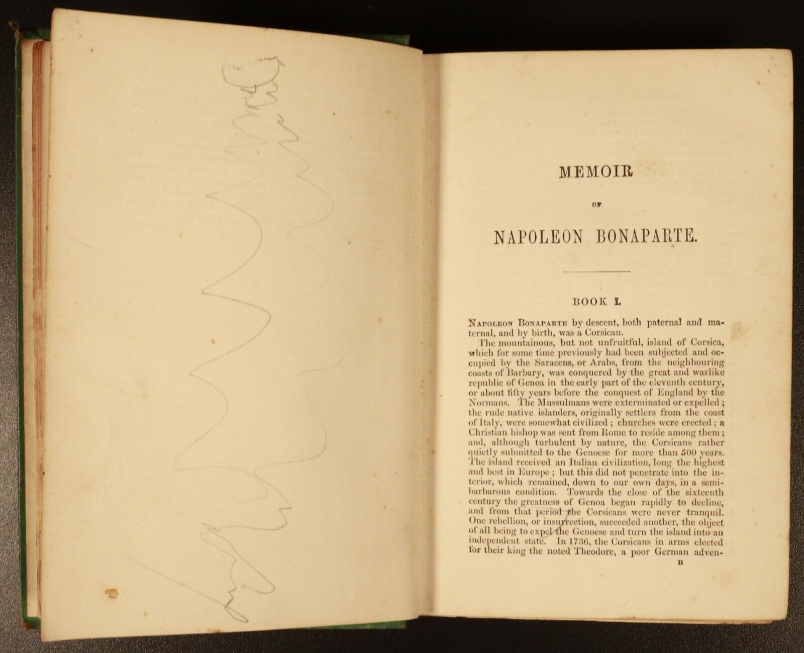 1875 Life Of Napoleon Bonaparte by C. MacFarlane Antiquarian History Book