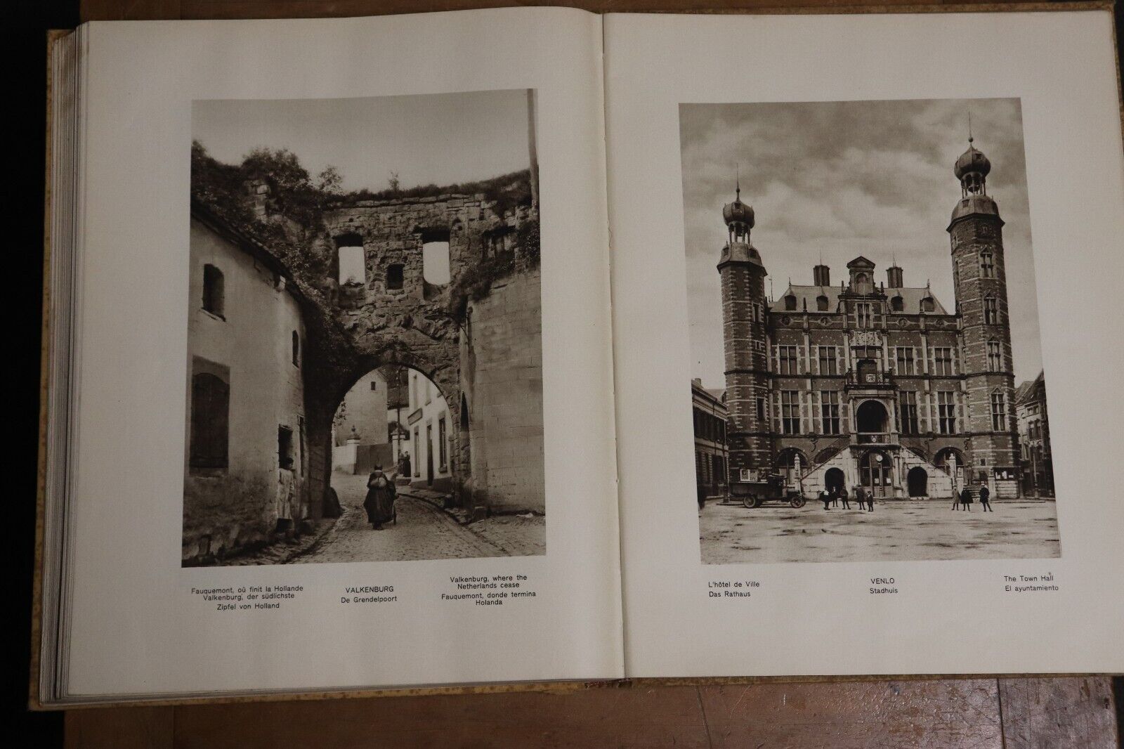 c1930 Holland - Landscape, Architecture, National Life Antique Photo Book