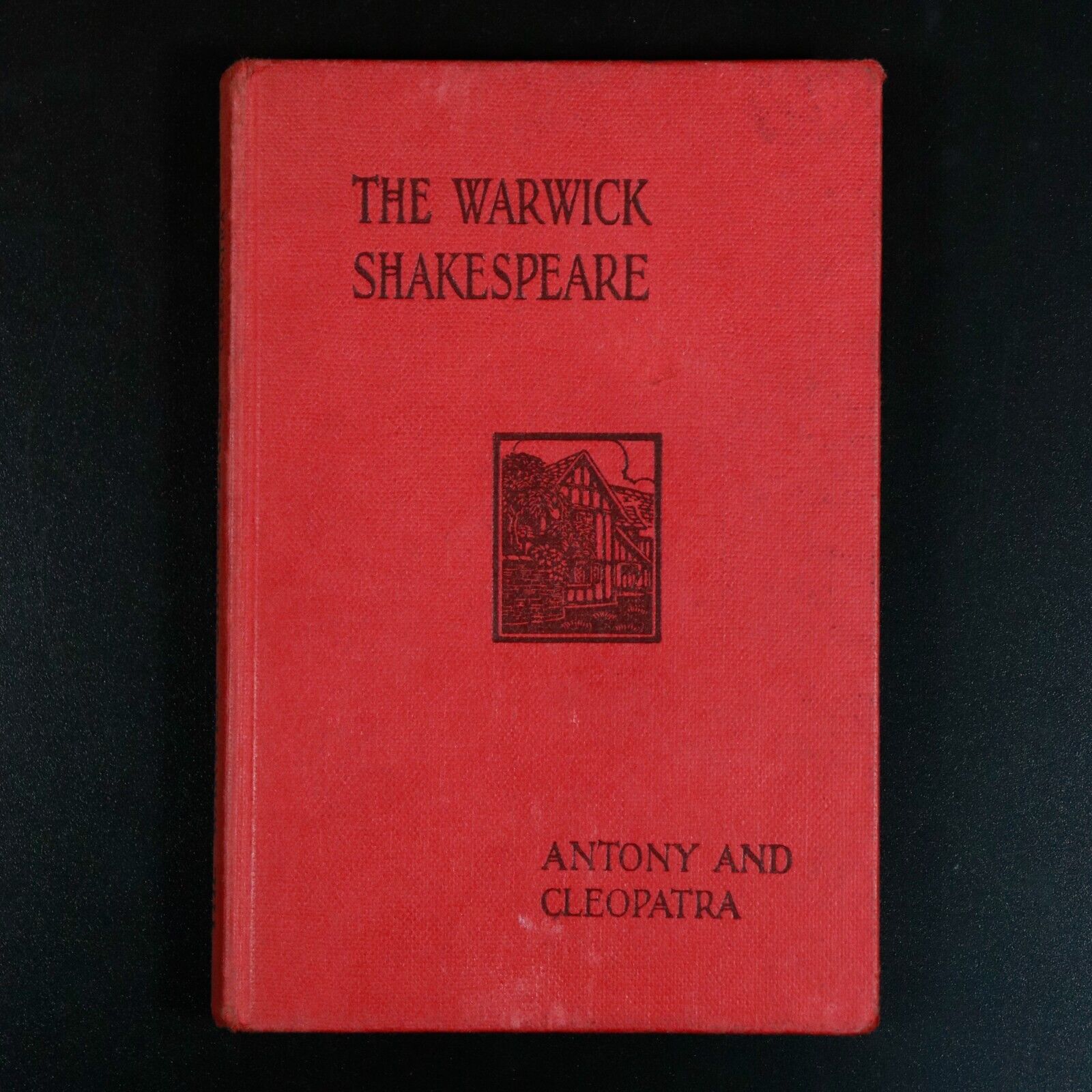 c1930 The Warwick Shakespeare: Antony & Cleopatra Antique Literature Book