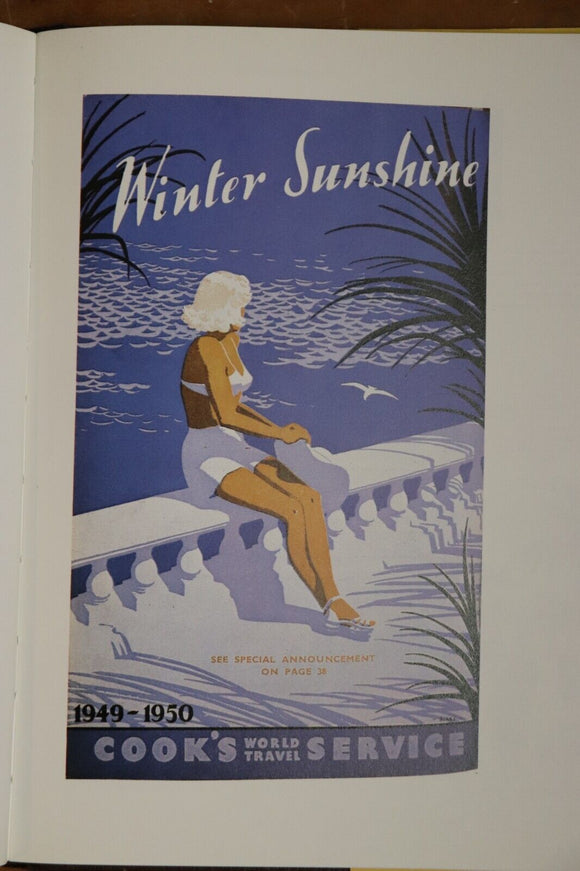 1982 Cook's Tours: The Story of Popular Travel World Tourism History Book