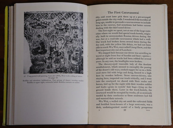 1953 The Sacred Oasis by Irene V. Vincent Chinese Buddhist History Book