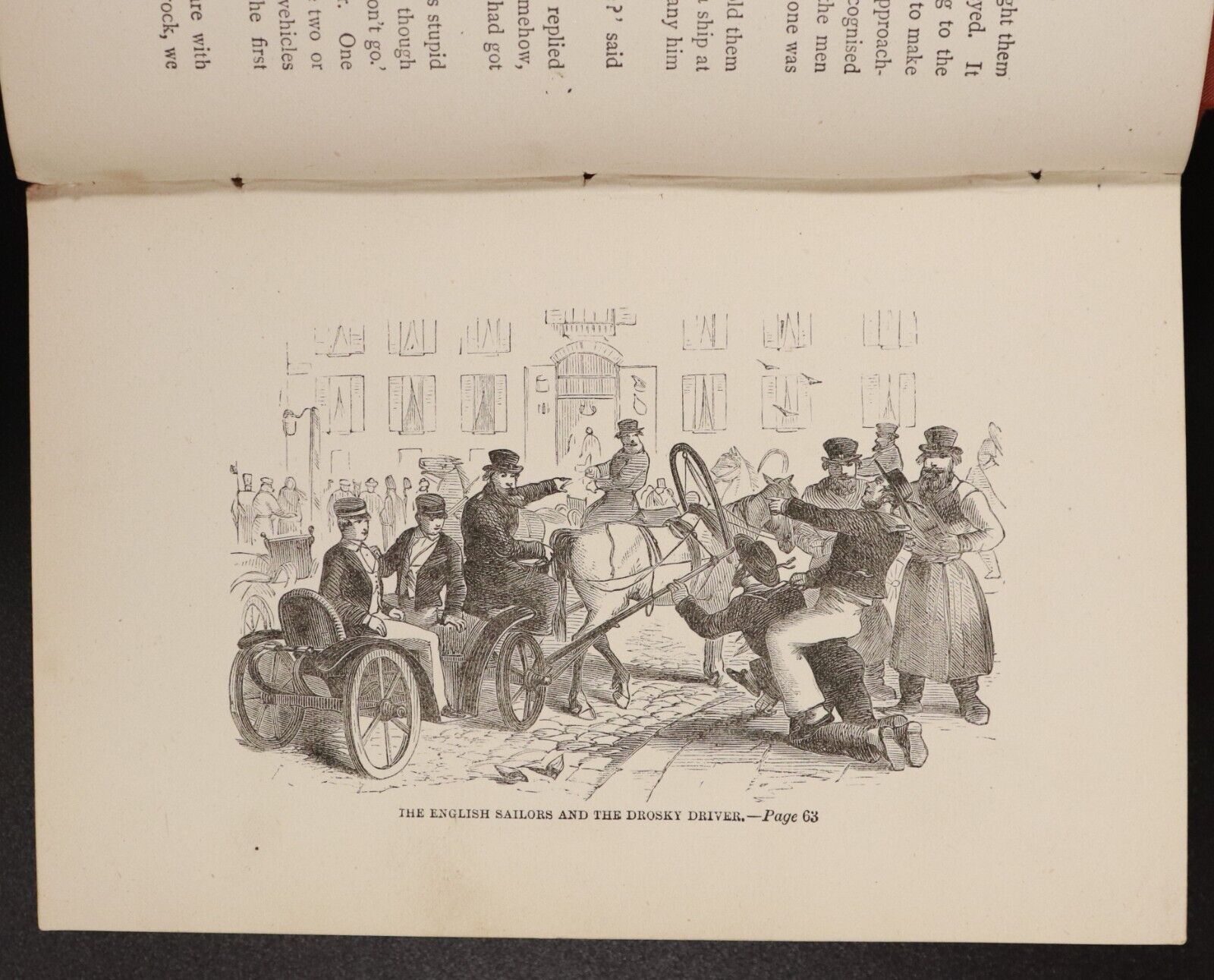 1891 Fred Markham In Russia by W.H.G. Kingston Antique Illustrated Fiction Book