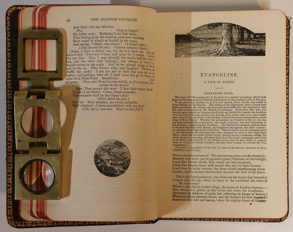 c1900 The Poetical Works Of Henry Longfellow Antique American Poetry Book