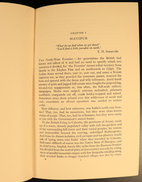 Imphal by Sir Geoffrey Evans 1962 Japan India Military History Book WW2