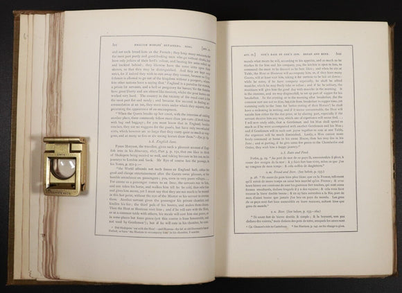 1877 2vol Harrison's Description Of England Antique British History Book Set