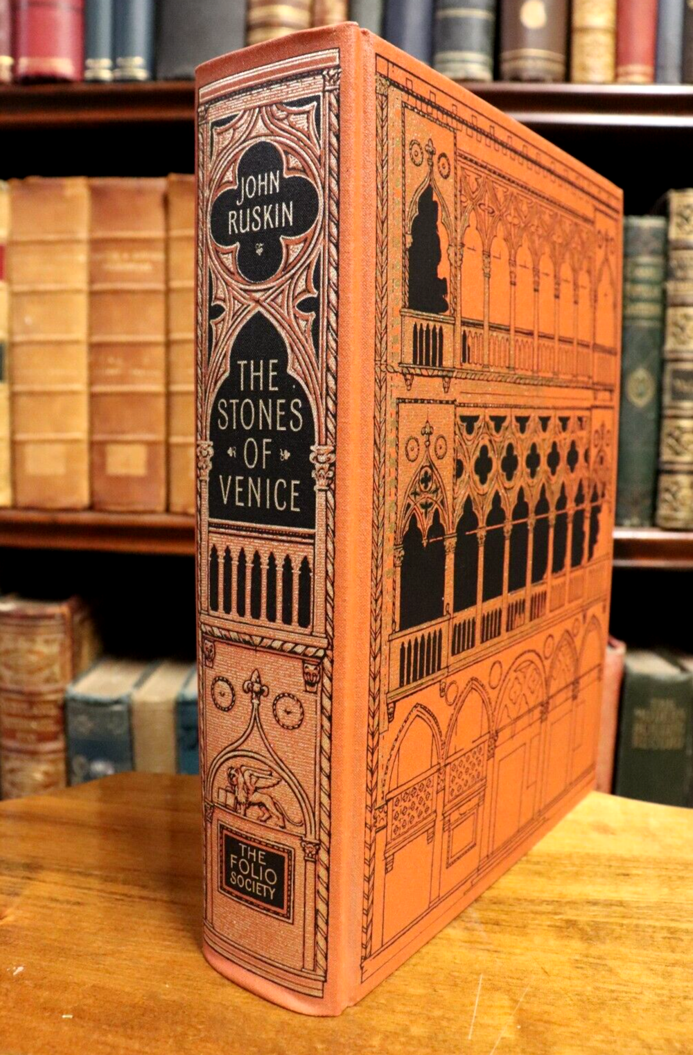 2001 The Stones Of Venice: John Ruskin Folio Society Architecture Reference Book