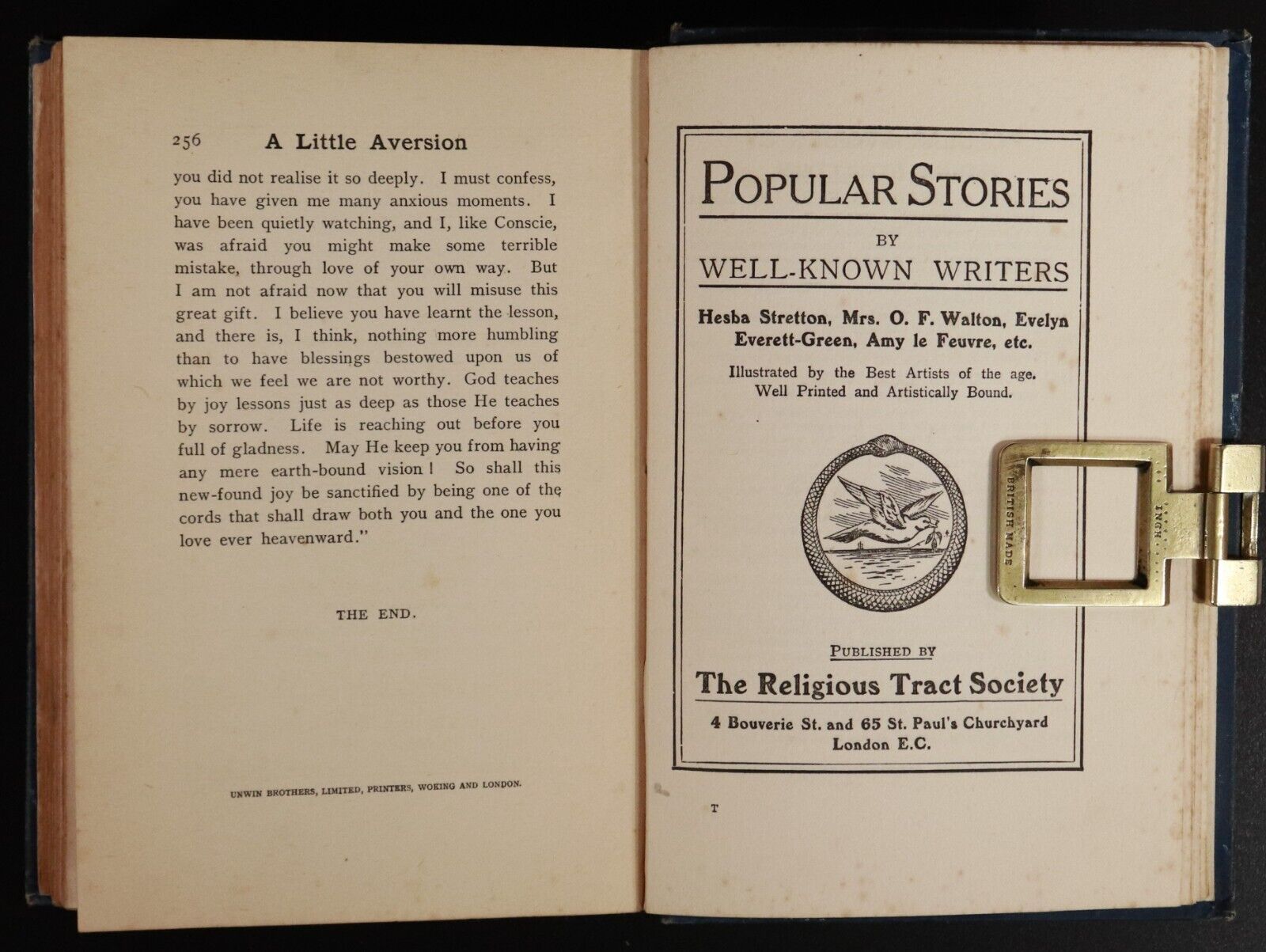 c1910 A Little Aversion by Tasman Illustrated Australian Fiction Book