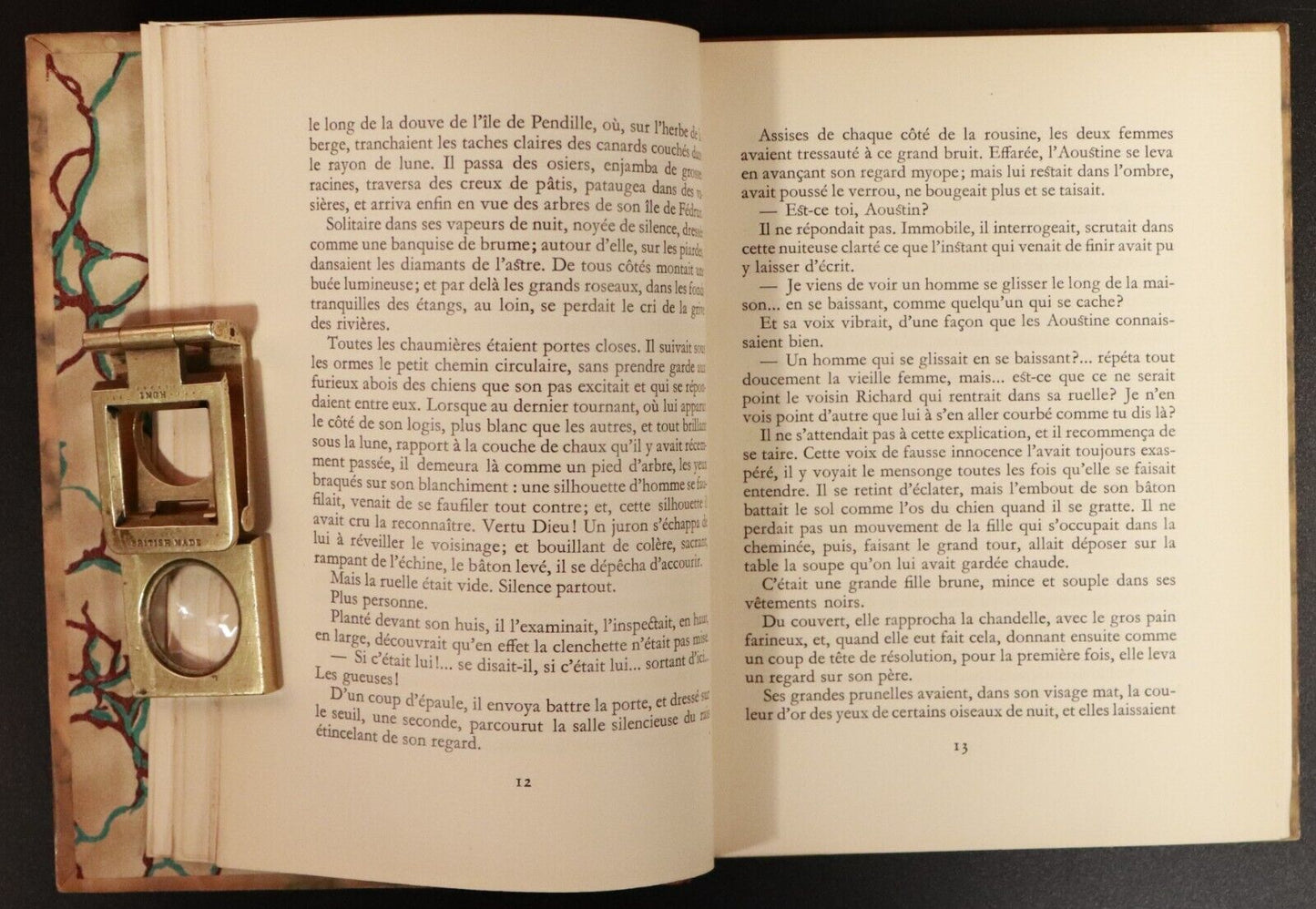 1941 La Briere by A. De Chateaubriant Ltd Ed. French Fiction Book Fine Binding