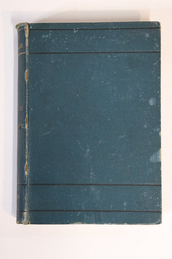 1873 Holidays On High Lands Search Of Alpine Plants Antique Natural History Book