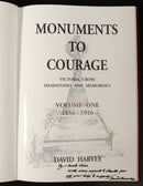 1999 2vol Monuments To Courage by D. Harvey Victoria Cross Military Books Signed-3