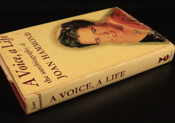 A Voice, A Life by Joan Hammond 1970 SIGNED 1st Ed Theatre Book Autobiography