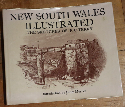 1978 New South Wales Illustrated: Sketches of F.C Terry Australian History Book